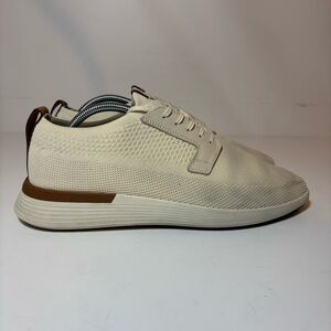 Wolf & Shepherd SwiftKnit Derby Men’s Size 11 Cream Shoes Dress Sneakers
